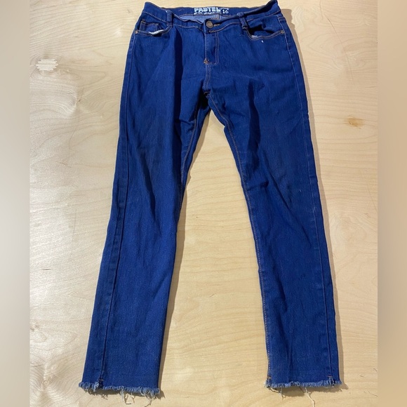 Pastel Jeans Cropped Ankke Size 16 (GM) - Picture 2 of 15